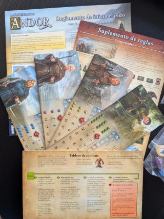 Juego de mesa - Las Leyendas de Andor