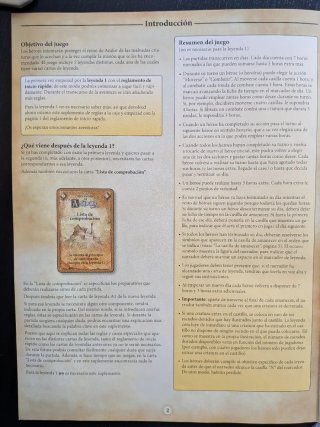 Juego de mesa - Las Leyendas de Andor