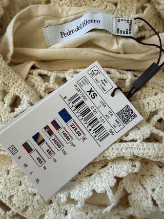 Vestido crochet Pedro del Hierro
