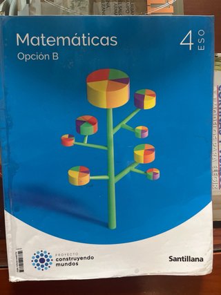 Libros de 4ºESO editorial Santillana