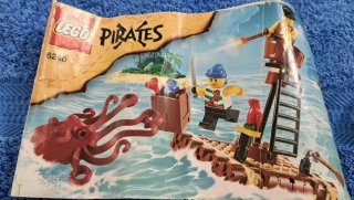 Lego PIRATES 6240 L'ATTACCO DELLA PIOVRA