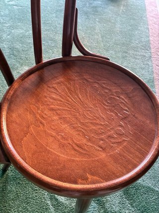 Tavolo cucina italiano legno massello 50’ 4 sedie