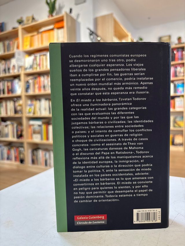El miedo a los bárbaros