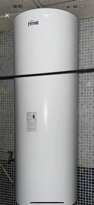 Calentador eléctrico Ferroli 100 litros