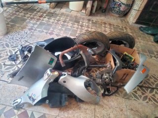 Lote de piezas vespa