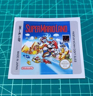 Pegatina Super Mario Land