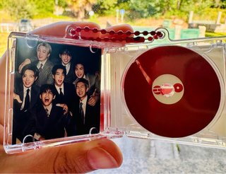 Llavero mini CD con NFC Arirang de BTS