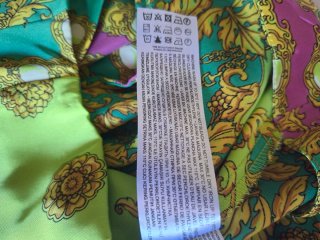 Pantalon Mango estampado satinado talla S