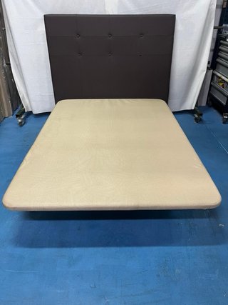 Base Tapizada + Colchón Visco 150x190