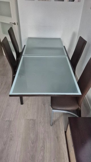 Mesa comedor extensible