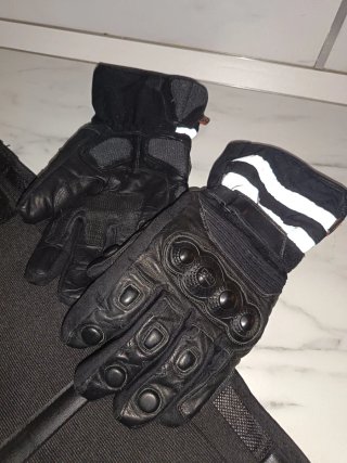 Guantes moto invierno +faja