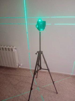 Lote completo Nivel laser makita 360⁸ + accesorio