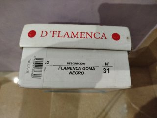 Zapatos niña flamenca 31