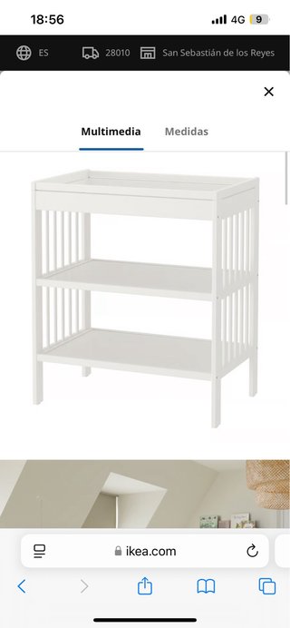 cambiador bebe ikea