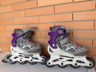 Patines en linea decathlon de talla 32-35