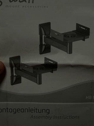 Soporte de Pared para Altavoces my Wall HB 8 L