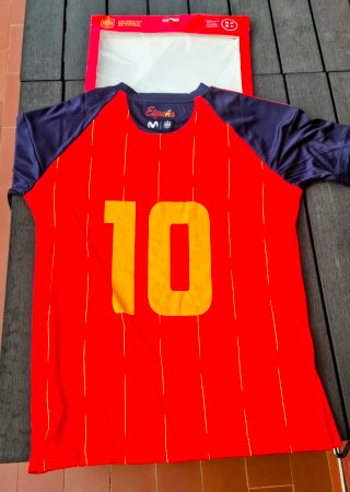 Camiseta Talla L España Hombre 1a Eq. Mundial 2026