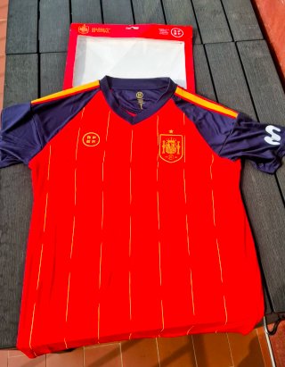 Camiseta Talla L España Hombre 1a Eq. Mundial 2026