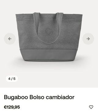 Bolso bugaboo cambiador