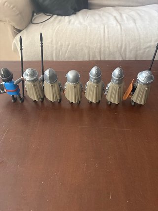 Playmobil caballeros orden del hacha