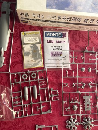 Maqueta avión Nakajima Ki44-II Hei Shoki Tojo
