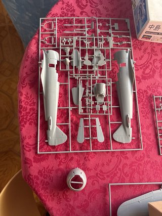 Maqueta avión Nakajima Ki44-II Hei Shoki Tojo