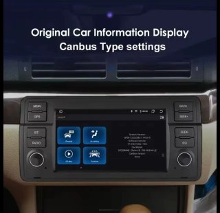 Pantalla BMW E46 (1998-2006) 2 GB RAM+ 32 GB ROM.