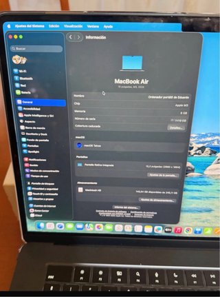 Apple MacBook Air (2024), 15,3", Chip M3.