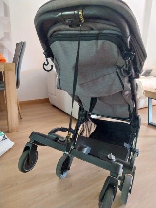 Patinete universal buggy board maxi+, con asiento
