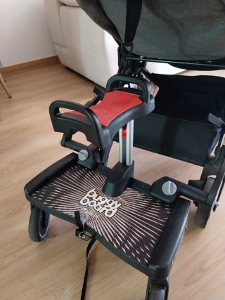 Patinete universal buggy board maxi+, con asiento