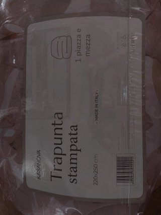 Trapunta imbottita invernale