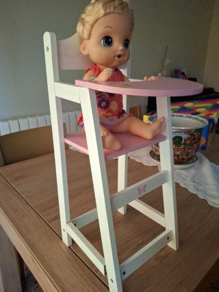 Trona con baby alive dulces lagrimas.