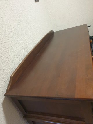 Mueble cajonera de madera