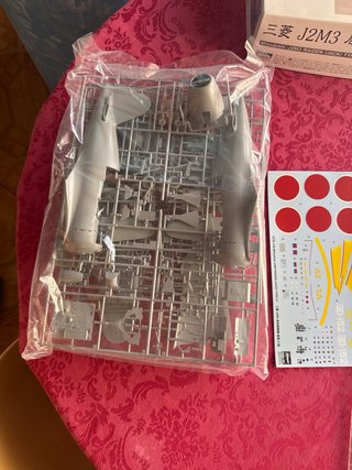Maqueta avión Mitsubishi J2M3 Raiden Jack Type 21