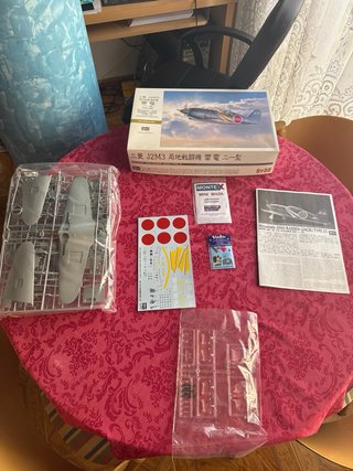 Maqueta avión Mitsubishi J2M3 Raiden Jack Type 21