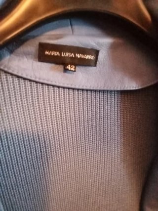 Chaqueta y falta de cuero