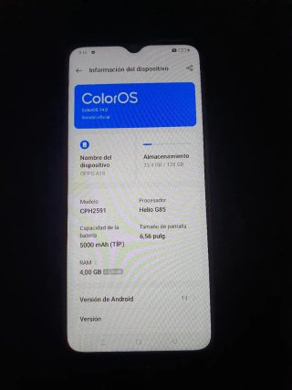 Movil OPPO A18 128gb