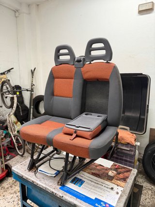 Asiento doble Fiat Ducato 2007