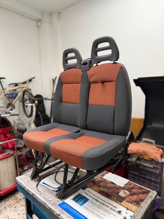 Asiento doble Fiat Ducato 2007