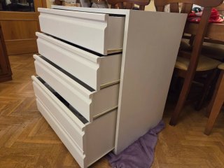 Cajonera 75,5x50x80,5 con 4 cajones