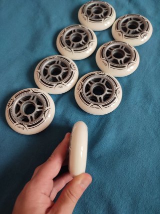 Ruedas de Patines JAPY Jeerkool 80mm (Nuevas)