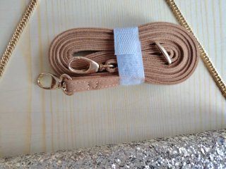 Bolso cartera fiesta brillante plateado
