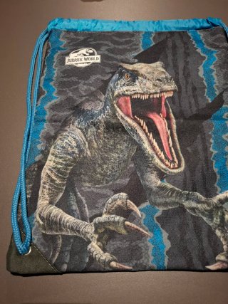 Saco bolsa Jurassic world dinosaurios