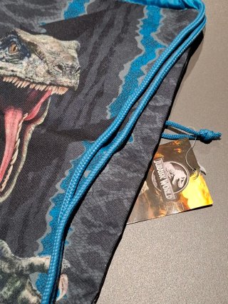 Saco bolsa Jurassic world dinosaurios