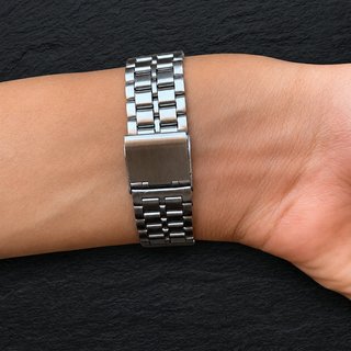 Reloj Vintage Plateado Unisex Nuevo Sin Usar