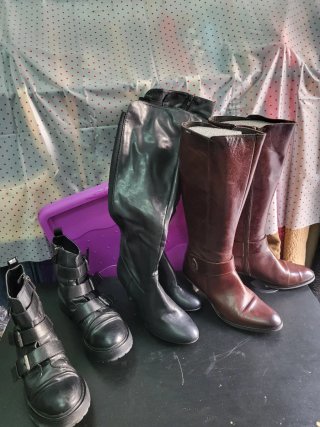 Lote de botas y botines 37, 38 39