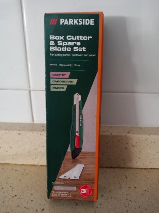 BOX DE CUTTER PARKSIDE