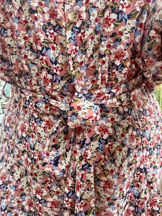 Vestido- mono Zara estampado floral