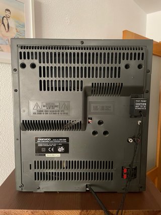 Minicadena Daewoo con altavoces