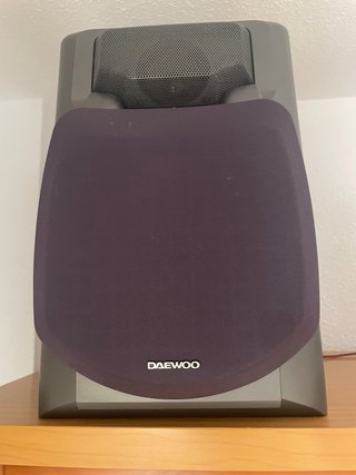 Minicadena Daewoo con altavoces